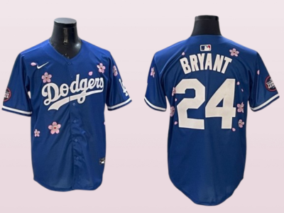 Los Angeles Dodgers - Kobe Bryant #24 Blue 2025 Tokyo Series