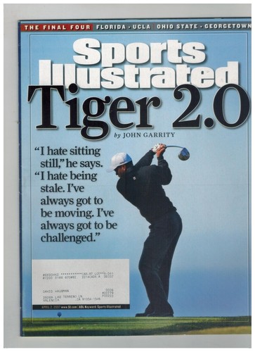 Rare NIKE Tiger Woods Paramonic Drive Golf Original Poster