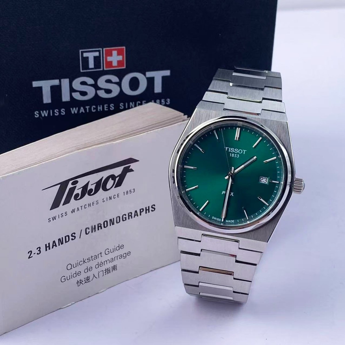 Tissot PRX グリーンダイヤル ステンレス Tissot PRX Green Dial