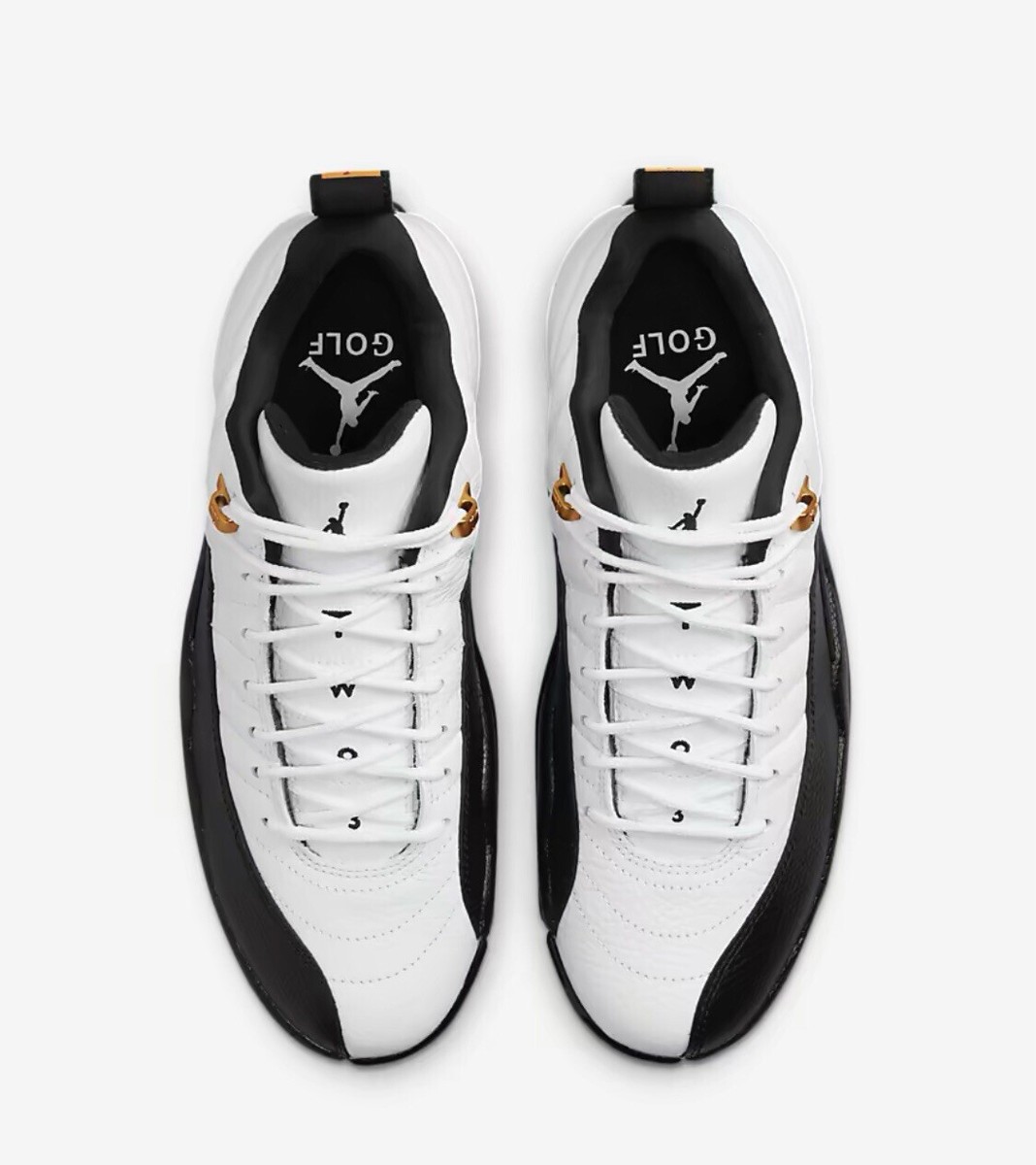 Air Jordan XII 12 Retro Golf G Low Taxi Mens M14 /W 15.5- White