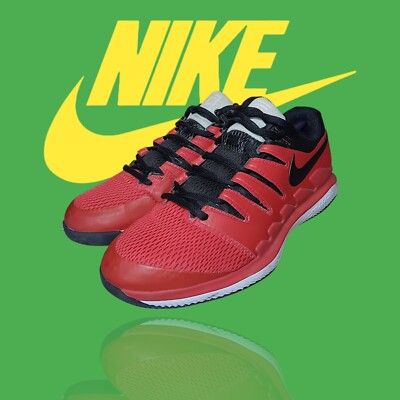 Nike Air Zoom Vapor X HC Tennis Shoes AA8030-602 University Red