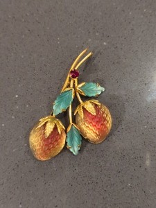 Austria Fruit Brooch for sale | eBay