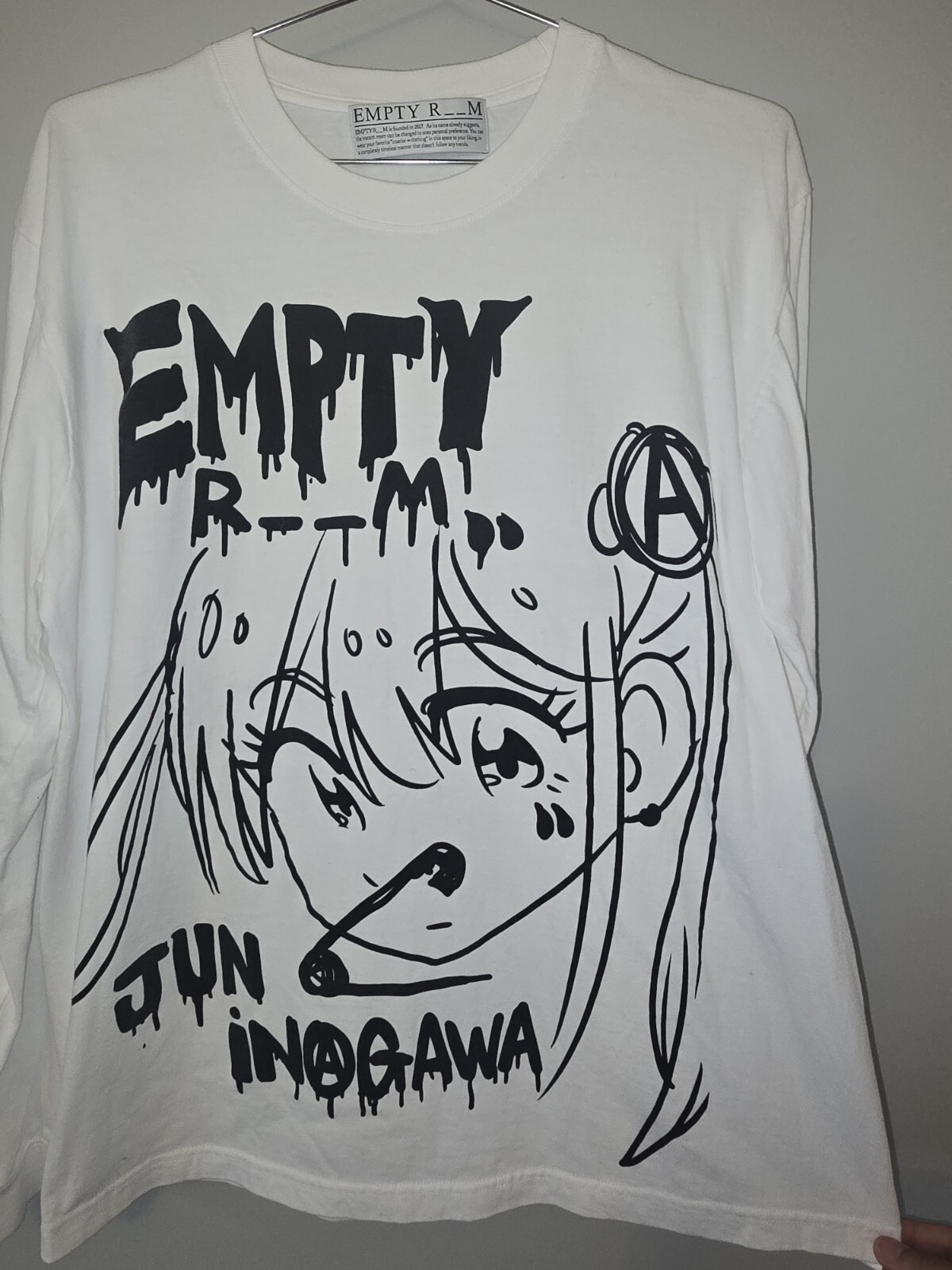 RARE Jun Inagawa X Empty Room R__M Anime T Shirt OFF … - Gem
