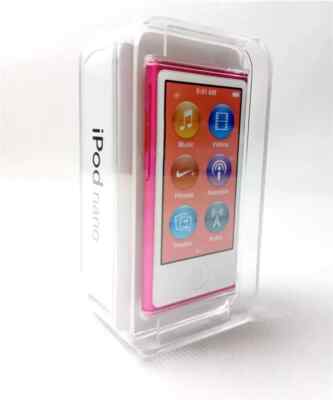 Apple iPod nano 7th Generation 16GB MP4 Player - Pink for sale