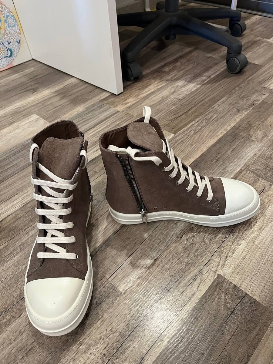 Rick Owens Ramones Suede Brown | eBay