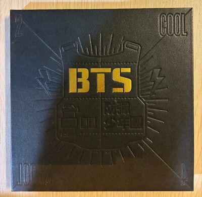 BTS [2 COOL 4 SKOOL] All Member Autographed Signed Promo Album