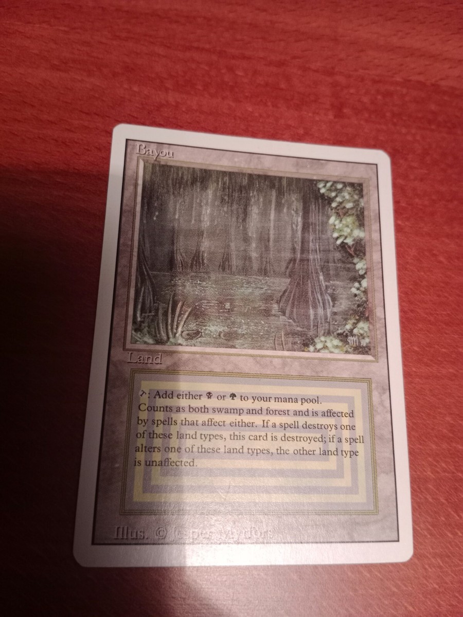 MTG NM Bayou 3rd Edition / Revised English | eBay