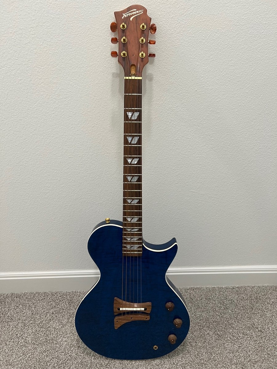 Fernandes LSA - 65 Monterey Blue Japanese Made Electric Acoustic