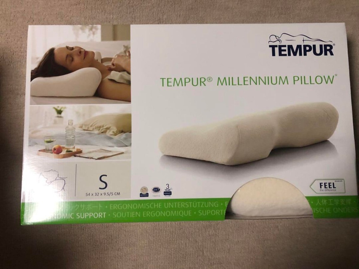 Tempur Millennium Neck Pillow S size Width 54 Depth 32 Height 9.5