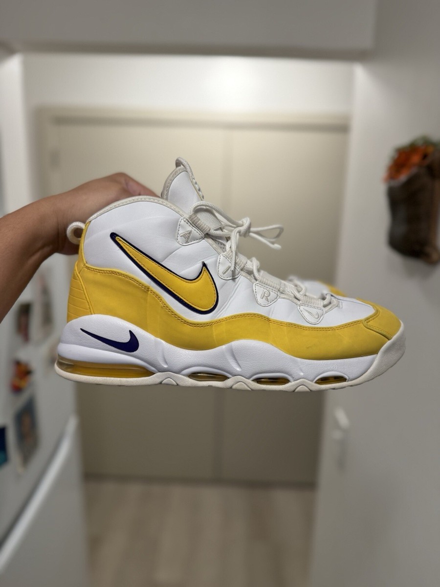 Air Max Uptempo 95 Laker Size 13 Mens Nike Yellow White 2019
