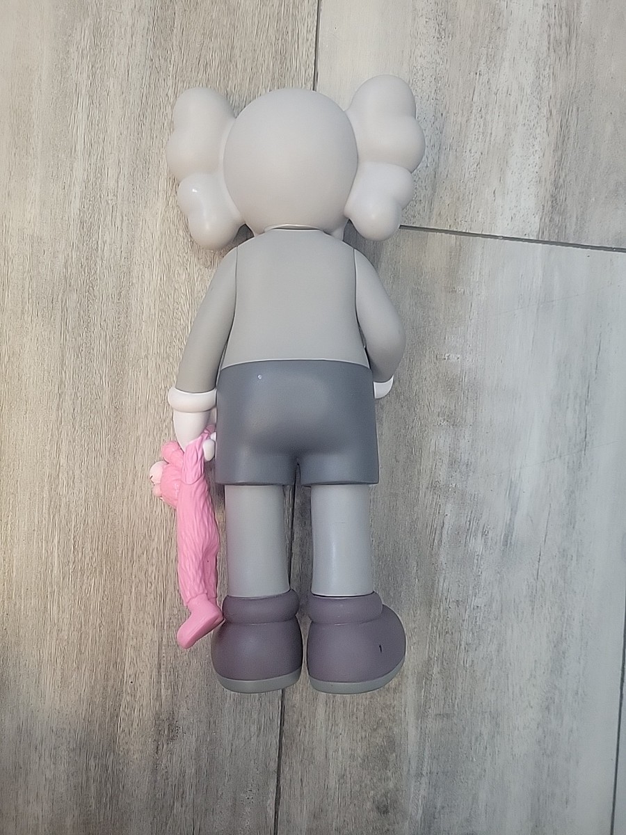 KAWS Companion Grey Vinyl Art Toy Figure – Designer Collectible w