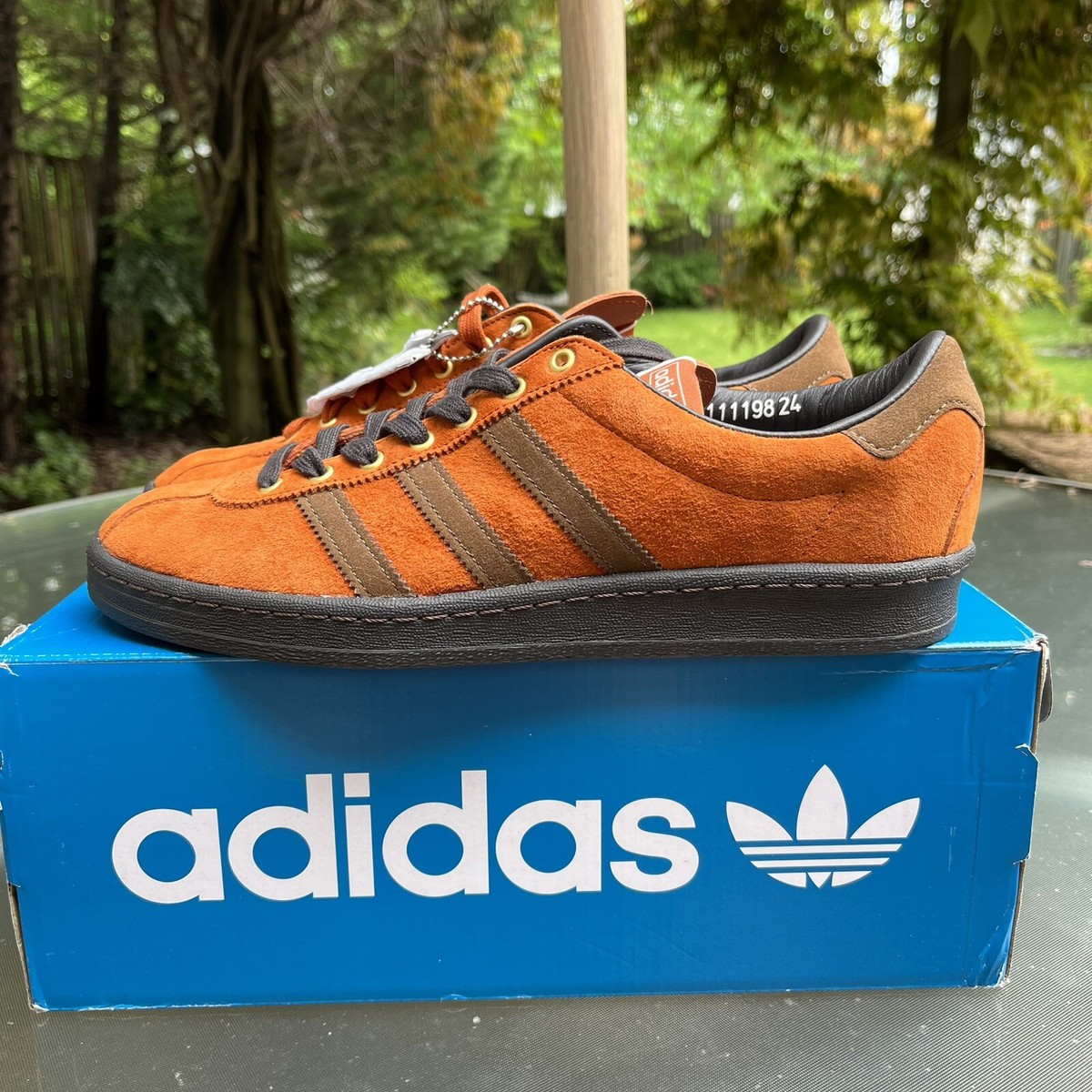 adidas Originals Arkesden Spzl Fox Red Night Brown Sz 8.5 HP8845