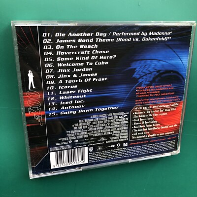 David Arnold James Bond 007 DIE ANOTHER DAY Soundtrack CD Pierce
