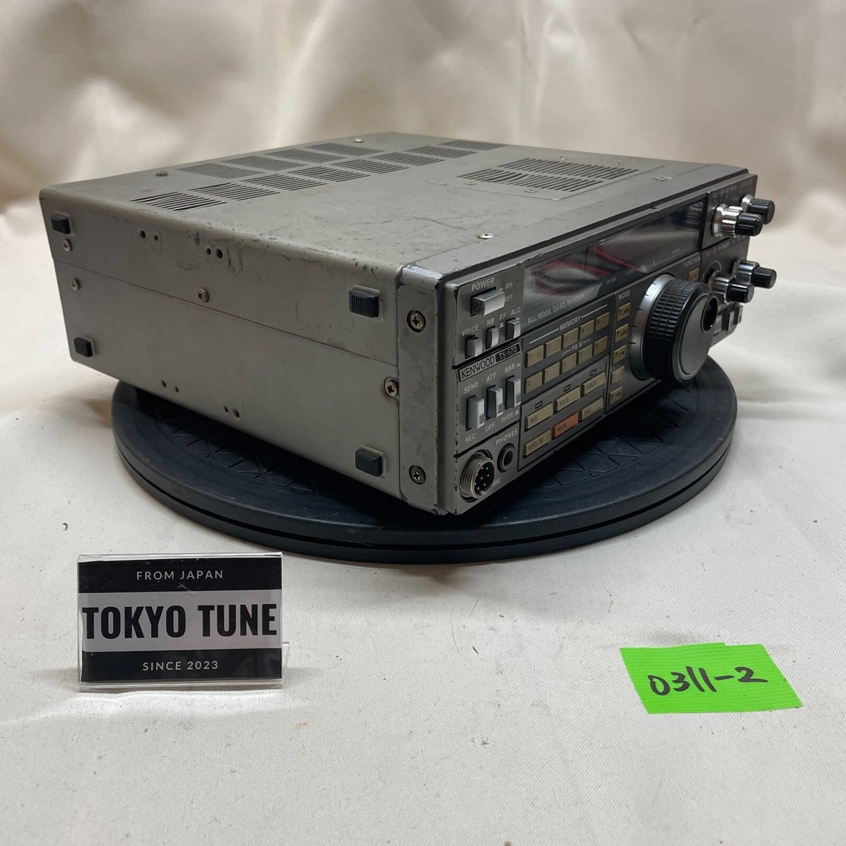 Kenwood TRIO TS-670 All Mode Amateur Ham Radio Transceiver Working