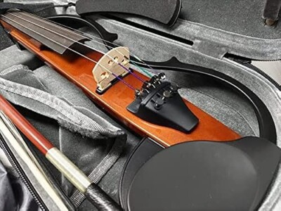 YAMAHA SV-120 Electric Silent Violin Brown From JAPAN Used | eBay