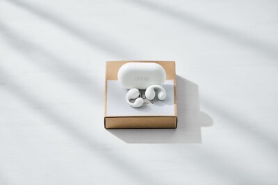 Ambie Sound Earcuffs AM-TW02 White Open-Ear Wireless Earphone