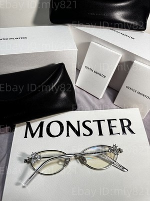 GentleMonster Sunglasses Jewelry - Carat 02 Silver Frame Clear