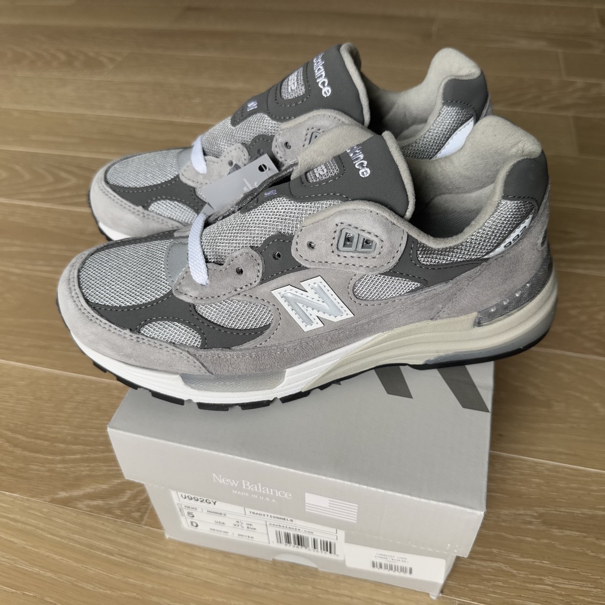 New Balance 992 Made in USA 2025 Grey U992GY US5 | eBay