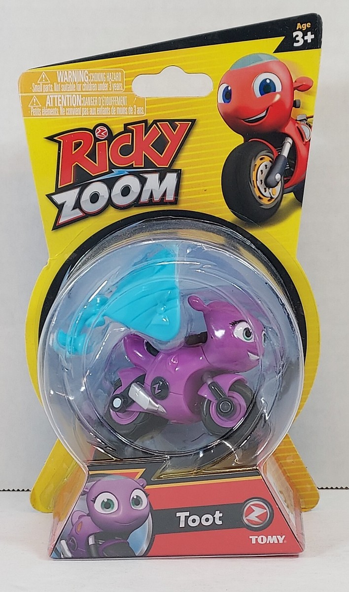 LoopRicky Zoom - Toot, the Small Purple Girl Bike Action Figure