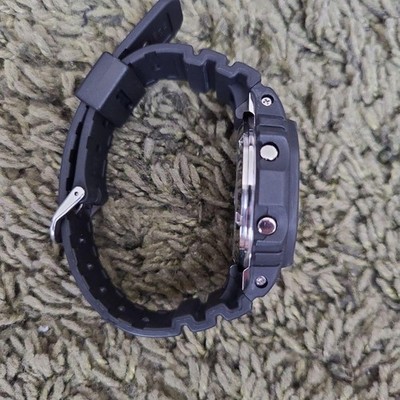 Casio G-Shock DW-5000 Black Screw Back Men's Digital Watch