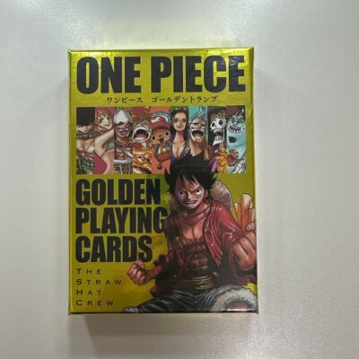 One Piece Golden Playing Cards Jump Store New Japan Limited New