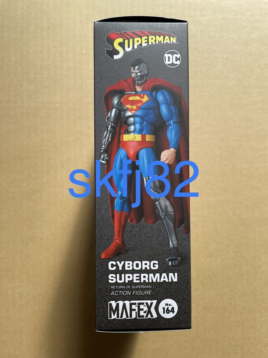 MEDICOM TOY MAFEX No.164 CYBORG SUPERMAN RETURN OF SUPERMAN | eBay