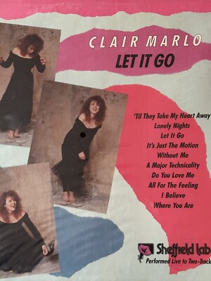 CLAIR MARLO - LET IT GO 1989 US 180Gm HQ SUPER ANALOG PRESS OOP