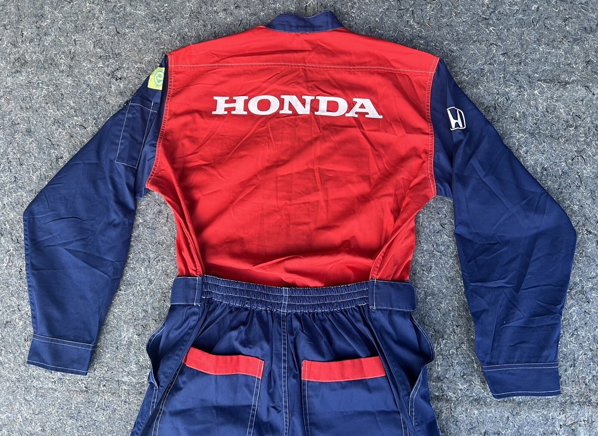 Rare 90s Vintage Genuine Honda Primo Mechanic Suit Coverall Jumper