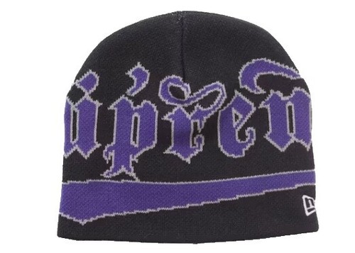 Supreme 25FW New Era Outline Beanie 黒 - Supreme New Era Outline