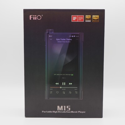 EXC] FiiO M15 Portable High Resolution Music Player MP3 Black