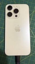 Apple iPhone 15 Pro - 256 GB - White Titanium (Unlocked) for sale