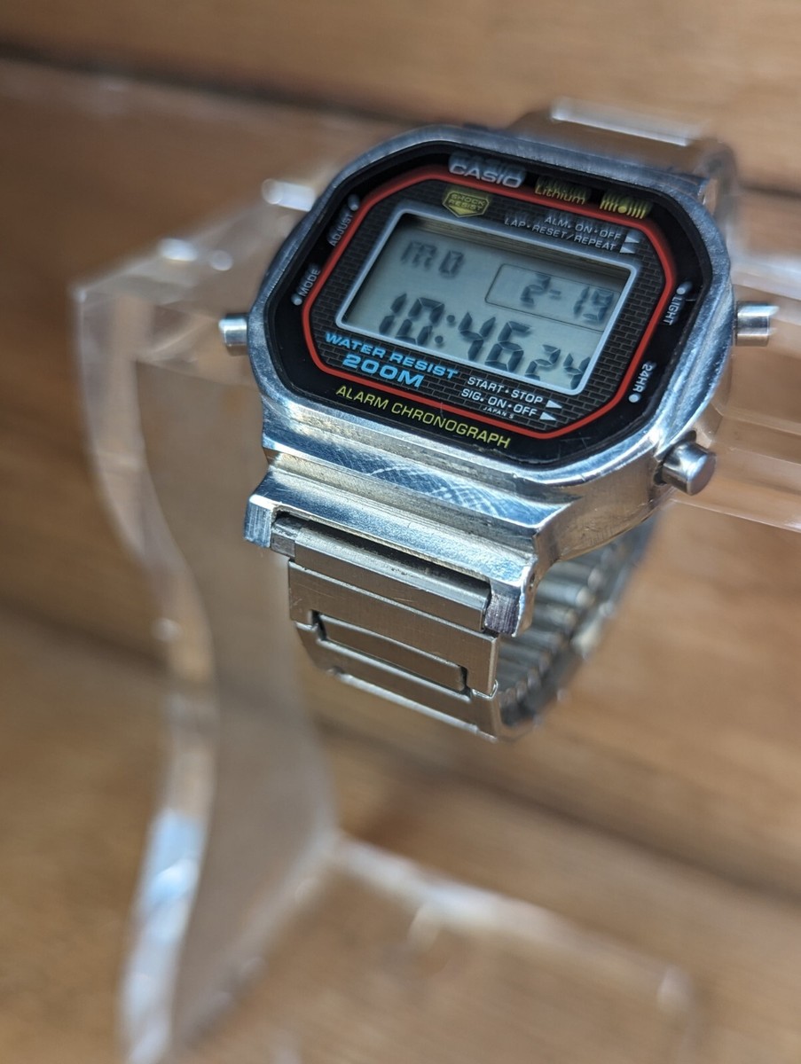 🔥 RARE!! ⌚ Vintage 1983 Casio G-Shock 1st Gen DW-5000 (240