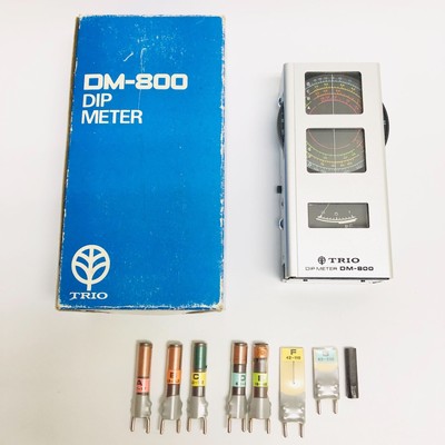 Untested - TRIO DM-801 DIP METER 700KHz~250MHz 7Band | eBay UK