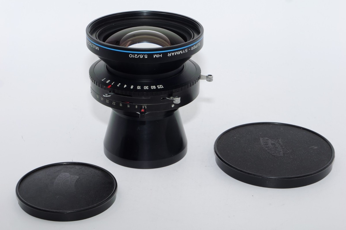 Schneider Super Symmar 210mm f/5.6 HM lens in Copal #3 shutter