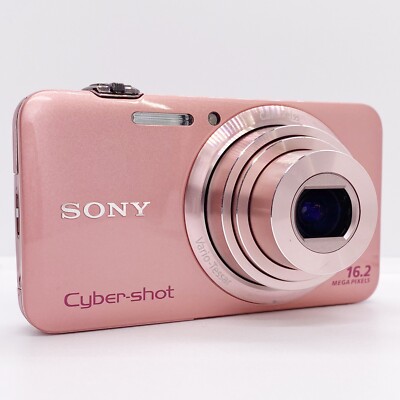 SONY Cyber-Shot DSC-WX7 Pink Digital Compact Camera 5x zoom w