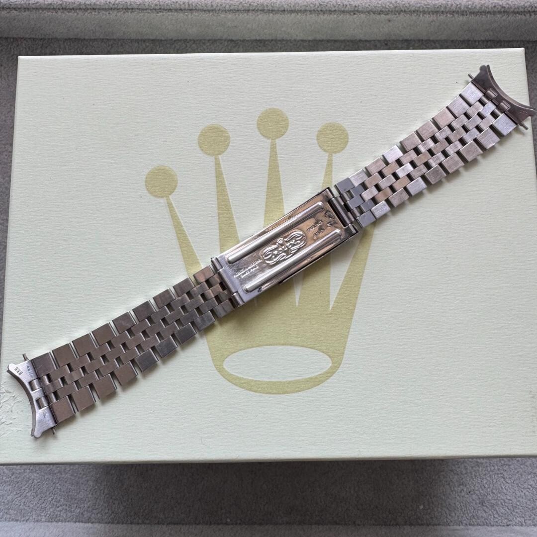Genuine ROLEX Jubilee bracelet 555 62510H Belt and flash fit set