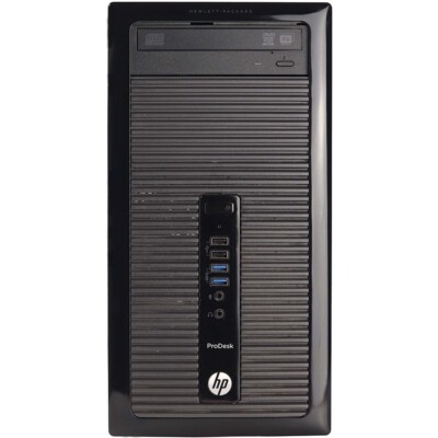 HP Desktop Computer Intel i5 8GB RAM 128GB SSD 19in LCD Windows 10