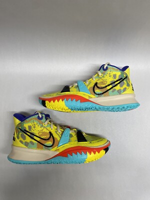 Nike Kyrie 7 “1 World 1 People” Yellow Strike CQ9326-700 Size 17