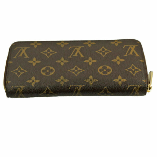 Louis Vuitton M60017 Zippy Wallet Monogram Purse - Brown for sale