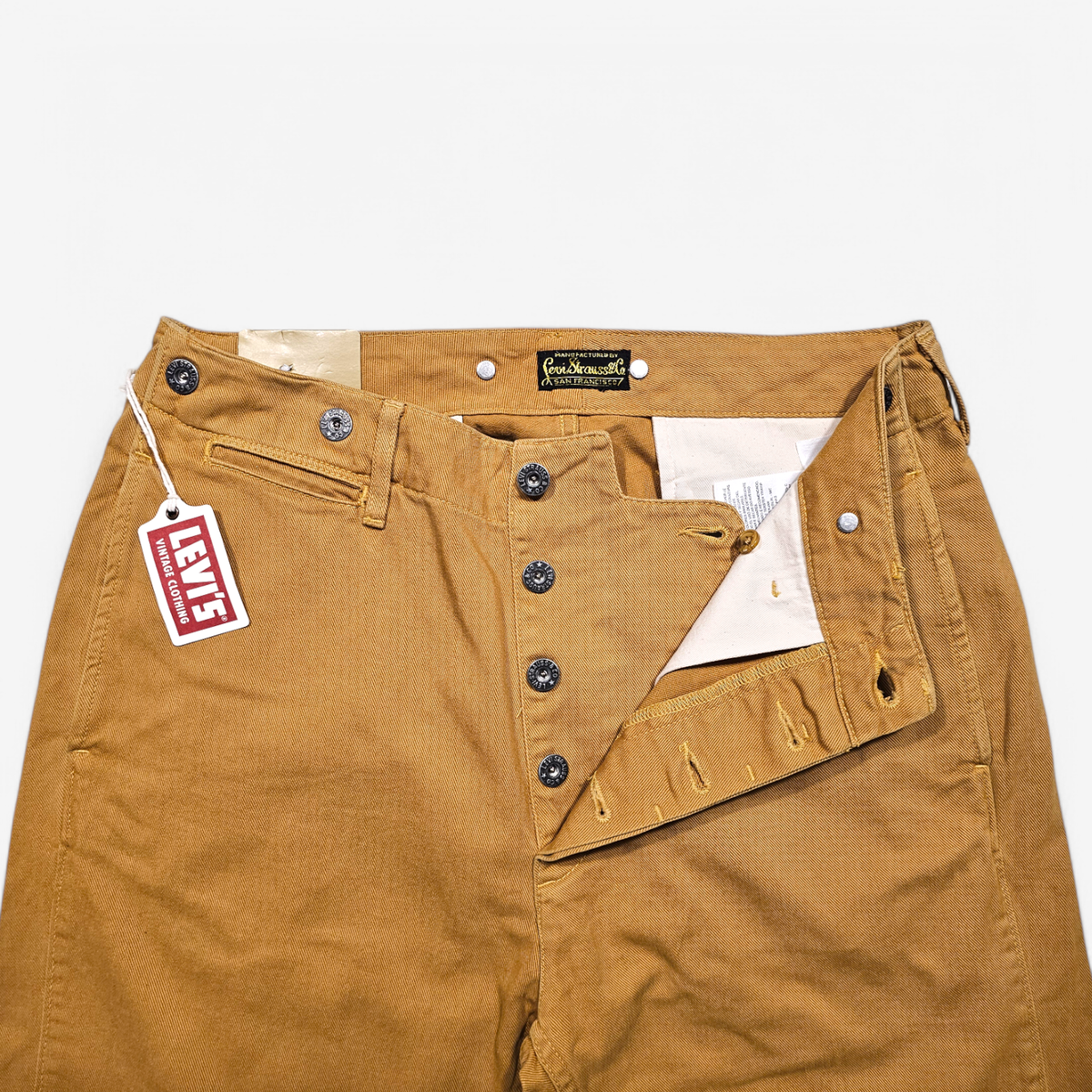 NWT LVC Levi's Vintage Clothing 1920's Born Brown Chinos W31L29 | eBay