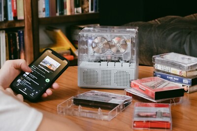 NINMLab ninm lab IT'S REAL Bluetooth Speaker + Cassette Player