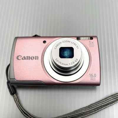 Canon PowerShot A2600 Pink Digital Camera PC1899 with Battery