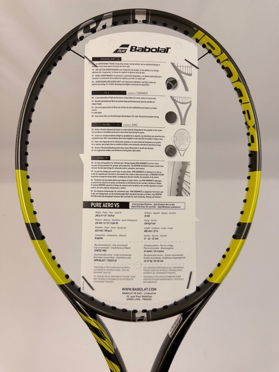 NEW Babolat Pure Aero VS 2020, 4 3/8 Alcaraz | eBay