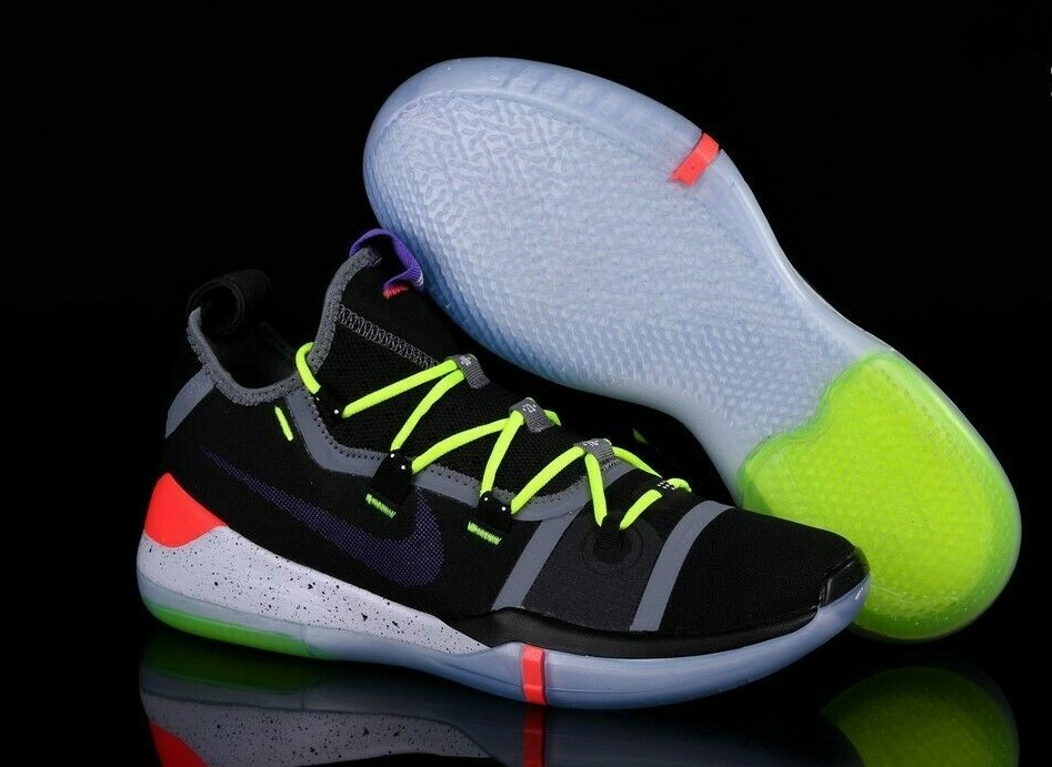 Nike Kobe AD 2018 Exodus Chaos Black Racer Blue MultiColor AV3555