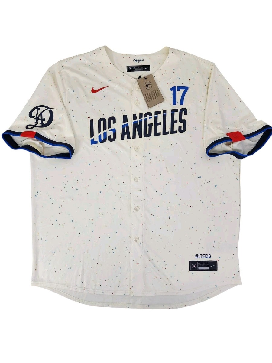 Nike Dodgers Shohei Ohtani Cream 2024 City Connect Limited Player