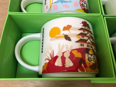 JAPAN Spring Summer Autumn Winter set of 5 Starbucks You Are Here