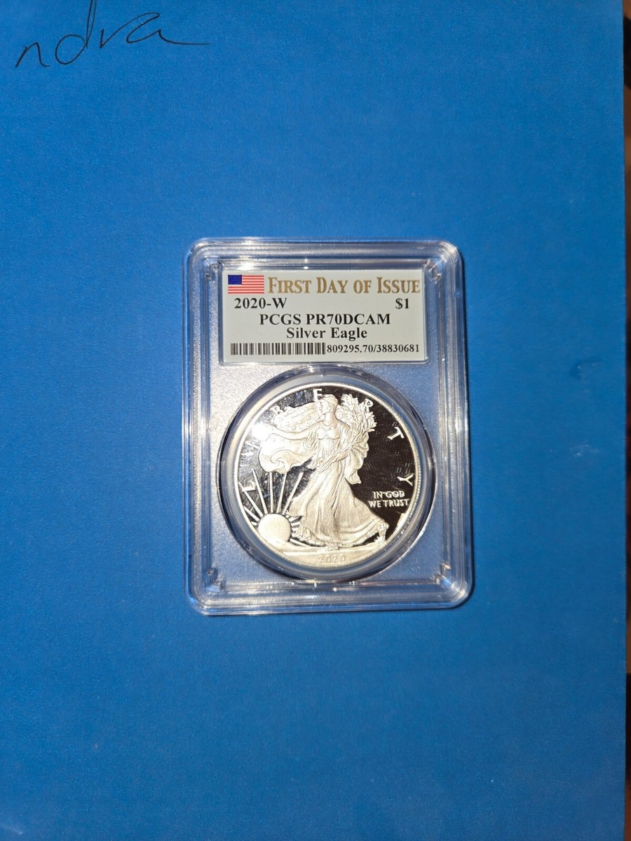 希少！イーグル銀貨 トランプ大統領 2020-W PCGS PR70DCAM