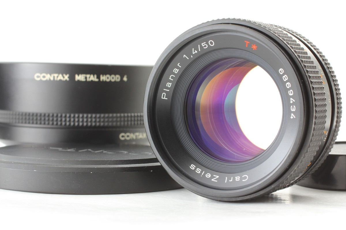 ジャンク Contax Carl Zeiss N マウント 50mm f⁄1.4 CONTAX Planar T