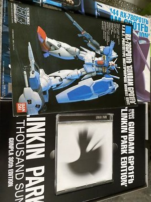 Linkin Park Thousand Suns 30th Limited GUNDAM GP01Fb CD ver Warner