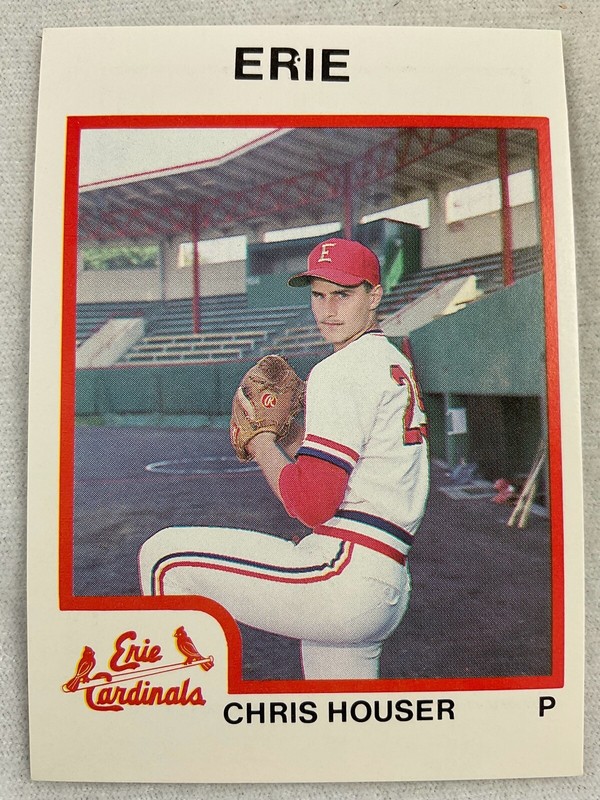1987 Erie Cardinals-Minor League Baseball ProCard#2589-Chris